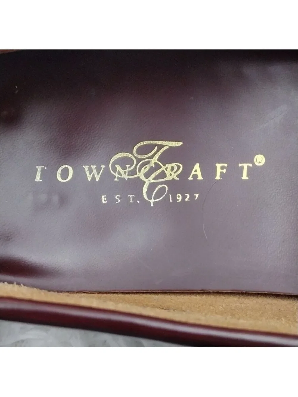 Towncraft men burgundy